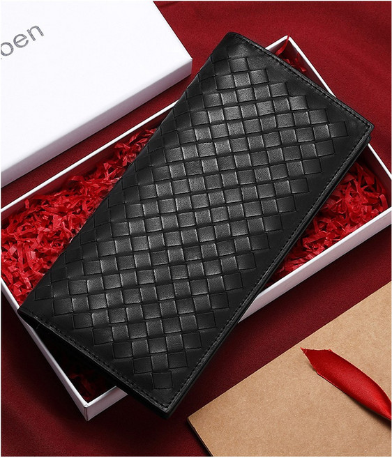 보이제 CaecnKoen 남자 반지갑 장지갑 남성용 지갑 가죽지갑 슬림 가죽 2212