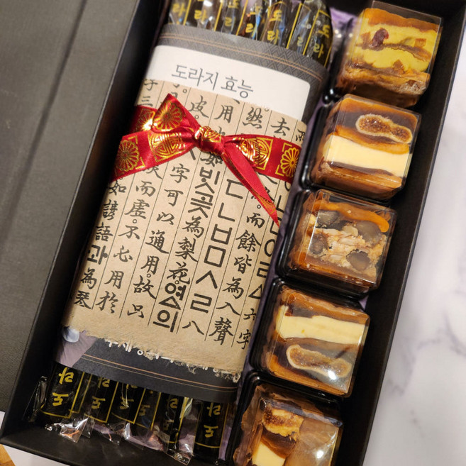 선물세트 도라지정과 350g+곶감산도 5개입 1세트, 1개