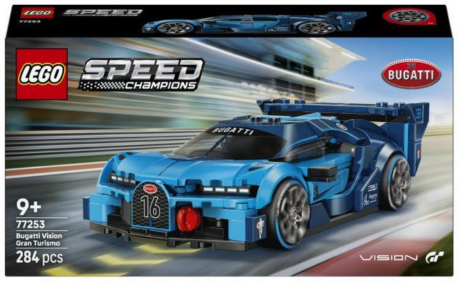 레고 스피드챔피언 77253 Bugatti Vision GT 하이퍼 스포츠카, 1개, 단품