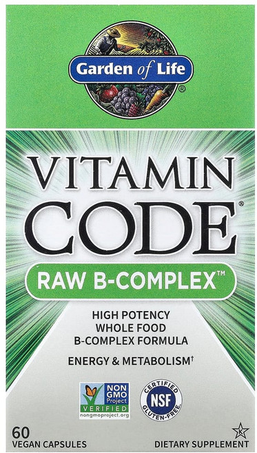 가든오브라이프 비타민코드 B-컴플렉스 60정, 1개