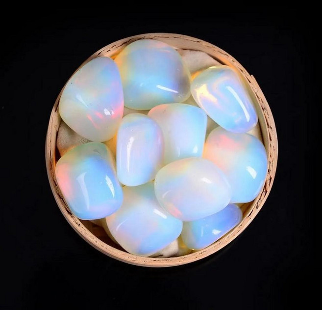 불규칙 모양 천연 오팔 원석 집 돌 장식 어항, 2. 15-20mm