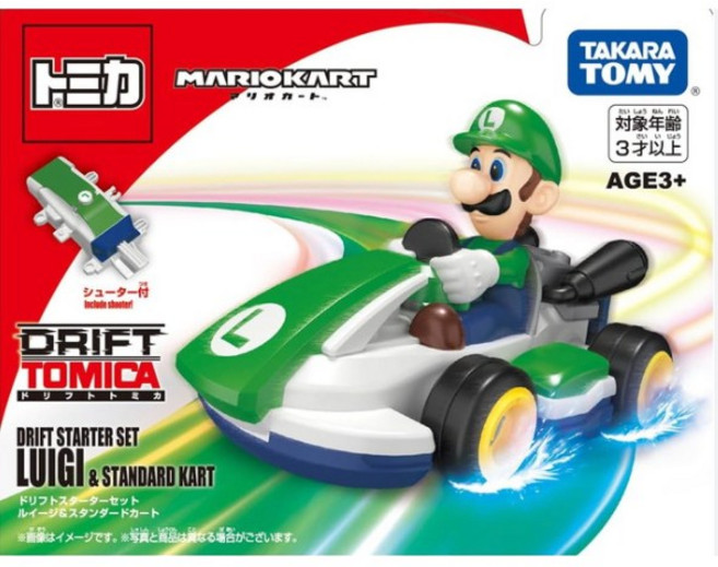 TAKARA TOMY 瑪利歐賽車 瑪利歐 路易吉 耀西 飄移入門套裝, 1個