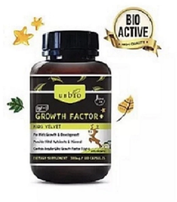 유비바이오 키즈녹용 그로스팩터 180캡슐, 1개, 180정 - 쿠팡