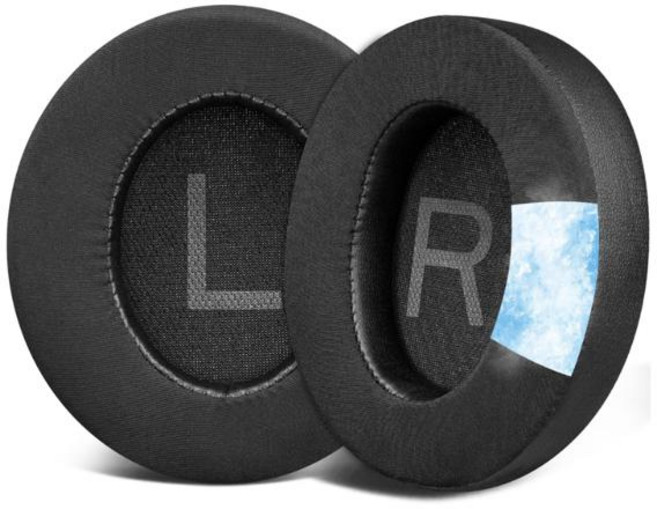 안커 사운드코어 라이프 Q45 BT 안커 스페이스 Q45 헤드셋 이어패드 폼 커버용 교체 이어패드 쿠션 1쌍, [04] Q45Ice Gel