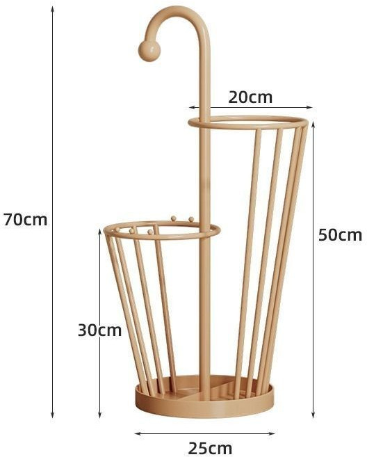 雨傘收納架 傘桶 簡約設計, 活力橙, 1個