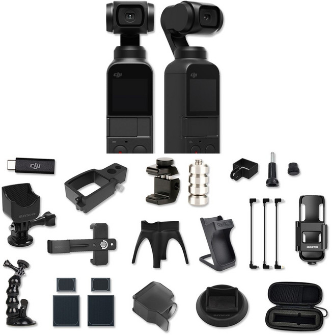 오즈모 포켓 정품 호환 악세사리 모음전/ED, 1개, 69-2 포켓2 17cm매직암+크랩클램프