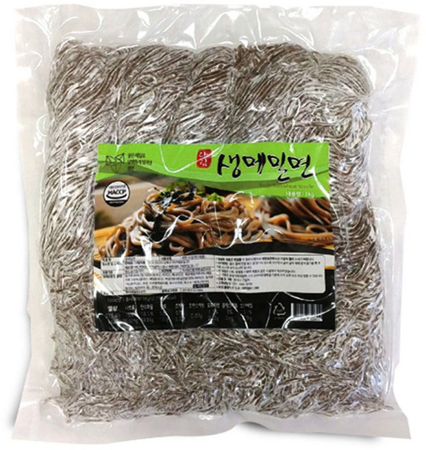 다림식품 생메밀면, 1개, 1kg