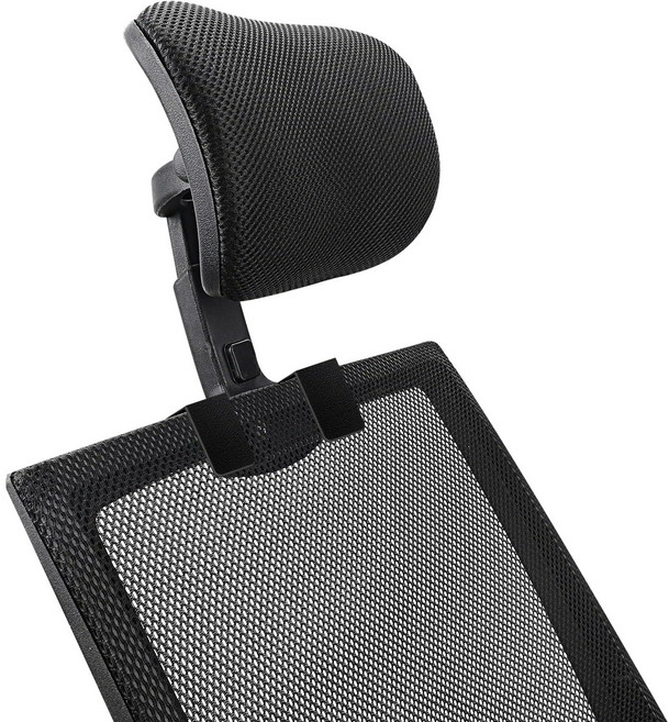 GAPINO 의자목받침대 탈부착 사무실 의자목 쿠션 조절가능 게임용 의자 헤드레스트, 1개, 블랙