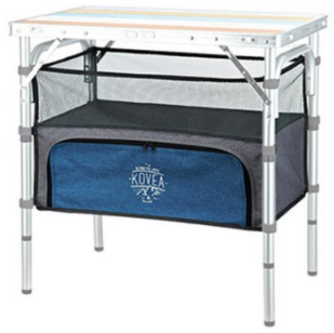 코베아 시스템 테이블 캐비닛, 혼합색상, 3단, 1개