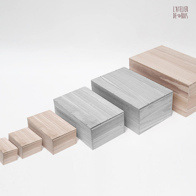 오동나무 반려동물 관 초초초소형 대형까지 강아지 고양이 햄스터 닭 토끼 장례식, 1개