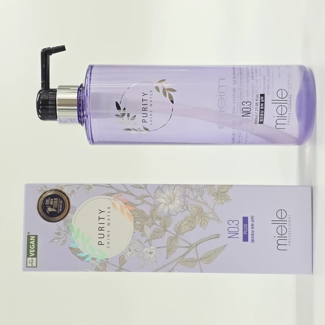 미엘프로페셔널 퓨리티 샤인 워터 샴푸 플러스 800ml, 1개 - 쿠팡