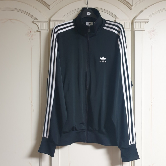 아디다스 클래식 파이어버드 트랙탑 블랙 남녀공용 삼선 자켓 져지 IJ7058