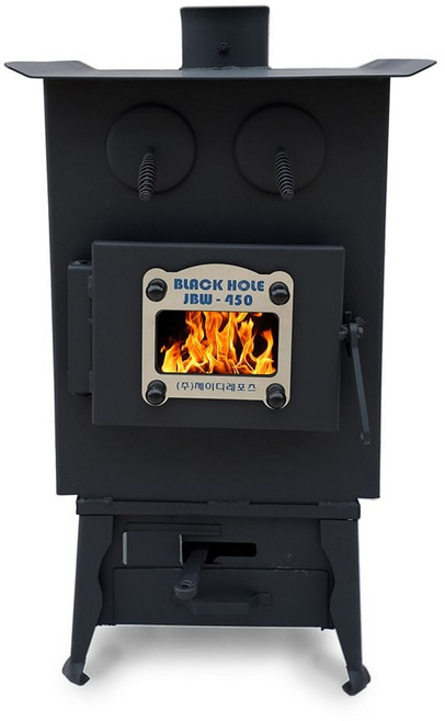 불멍난로 고구마통2개 독일산내열유리 포스코 철판 블랙홀 450, 상세 참조