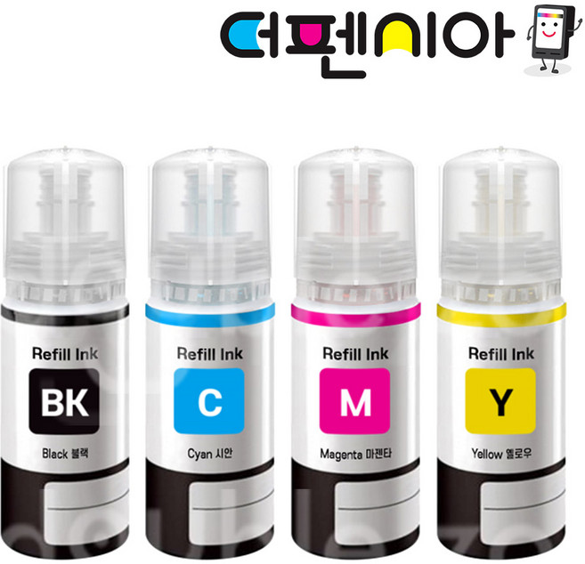 엡손 EPSON 003 T00V L3100 L3101 L3106 L3150 L3110 L3156 L5190 L5196 L1110 비정품 호환잉크, 1개, T00V200 파랑(7500매)