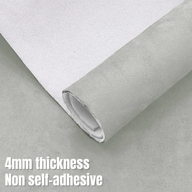 폼 백킹이 있는 스웨이드 헤드라이너 원단 자동차 및 가정용 섬유 스웨이드 헤드라이너 원단 자동차 교체, 01 50x150CM, 01 gray white