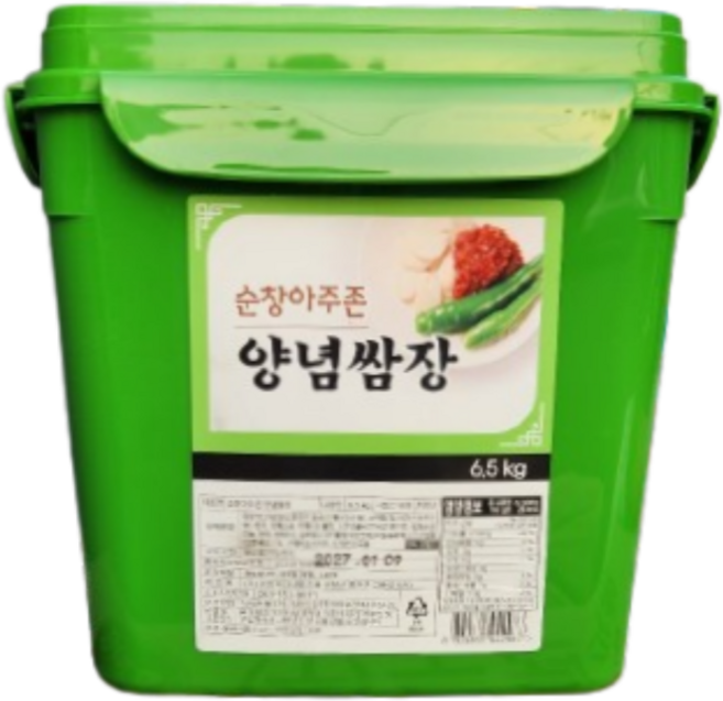 순창 아주존 양념쌈장 6.5kg 업소용 대용량 고기전용, 1개