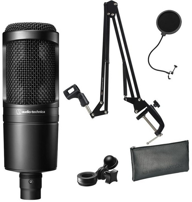 audio-technica AT2020 (데스크 암 마이크 스탠드 포함), 1개, 상세페이지 참조, 상세페이지 참조