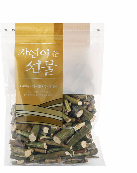산약초이야기 자연산 벌나무 잔가지 껍질 산청목 산겨릅나무, 500g, 4개