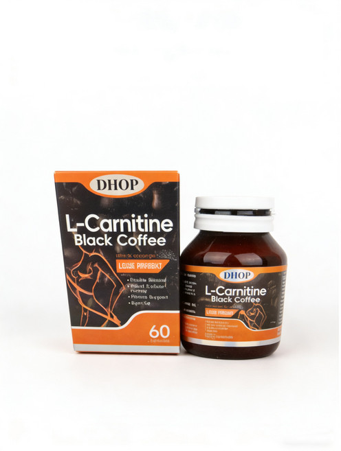 DHOP L-Carnitine Black Coffee 膠囊, 1個, 60顆