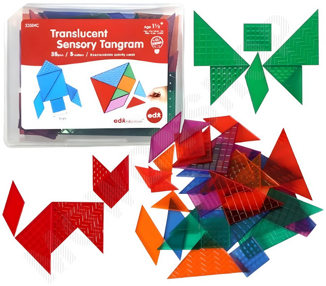 칠교판 칠교 게임 놀이 도안 교재 블럭 조각 도형 퍼즐 세트 C 치매예방게임 조각퍼즐, 1개