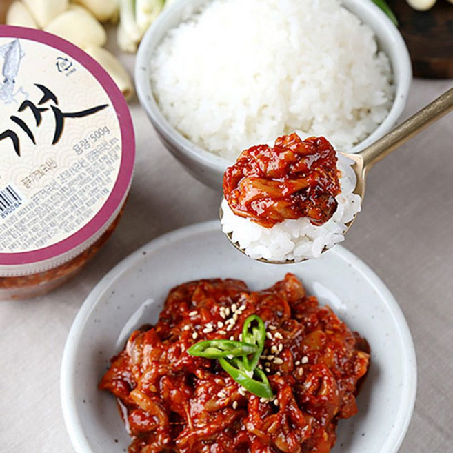 굴다리식품 김정배 젓갈 꼴뚜기젓, 1개, 500g