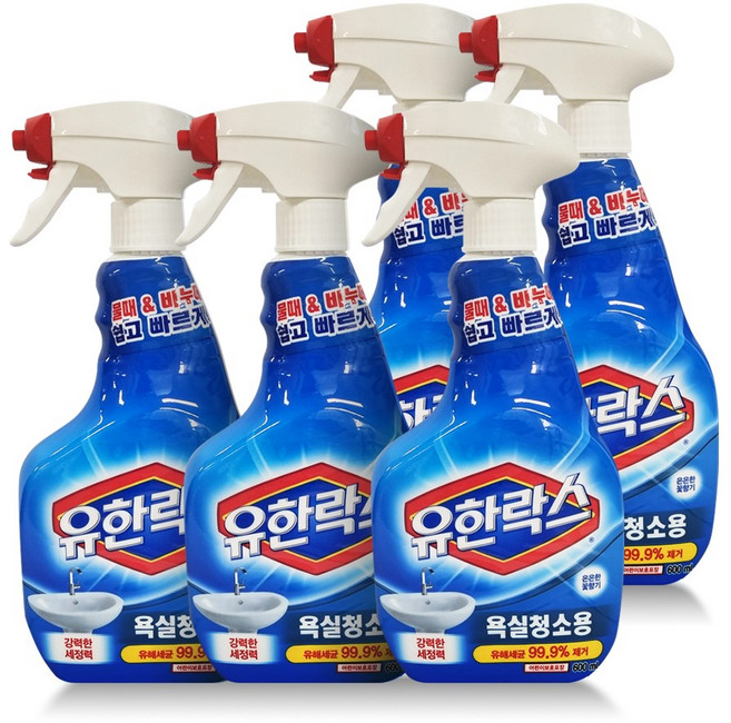 유한락스 욕실청소용 세정제, 20개, 600ml
