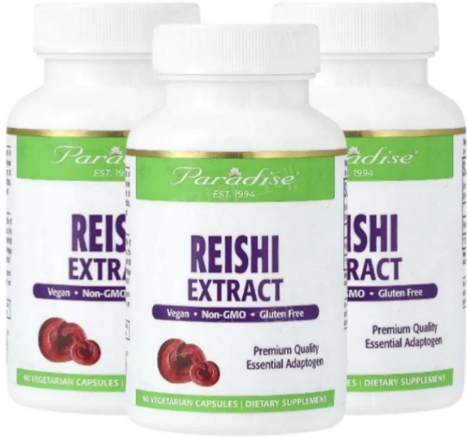 파라다이스 영지버섯추출물 레이시 60캡슐 3개 Reishi, 60정 - 쿠팡