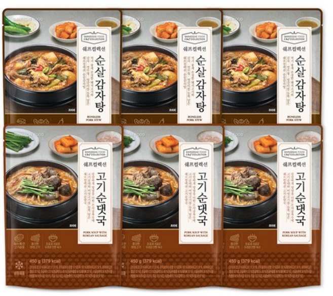 [신세계푸드] 피코크 너비아니, 6개, 450g