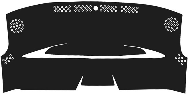 e系列汽車用品 2020年 PRIUS-PHV 儀錶板避光墊 隔熱 防曬 遮陽 反光 保護墊, 黑色, 2020年PRIUS-PHV無抬頭 (長度3-4mm)