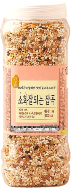 소화잘되는 잡곡, 3개, 1kg