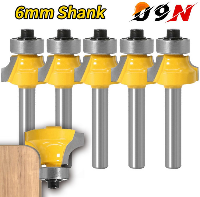 공구엔 트리머날 트리머비트, 옵션3번 둥근면비트 R4.76, 5개