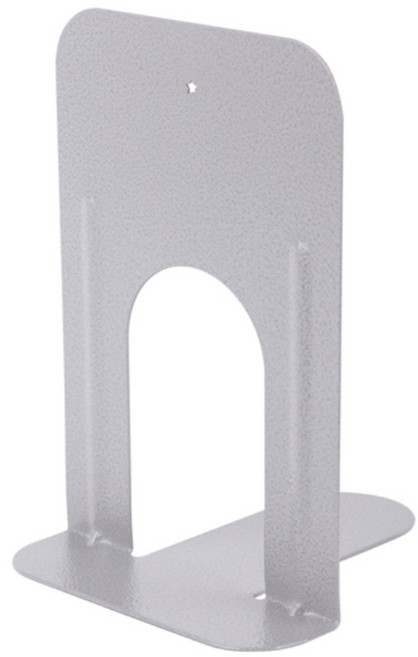 아카데미 북엔드 T형 책꽂이 중형 도서관용 (실버) MB-111, 단품