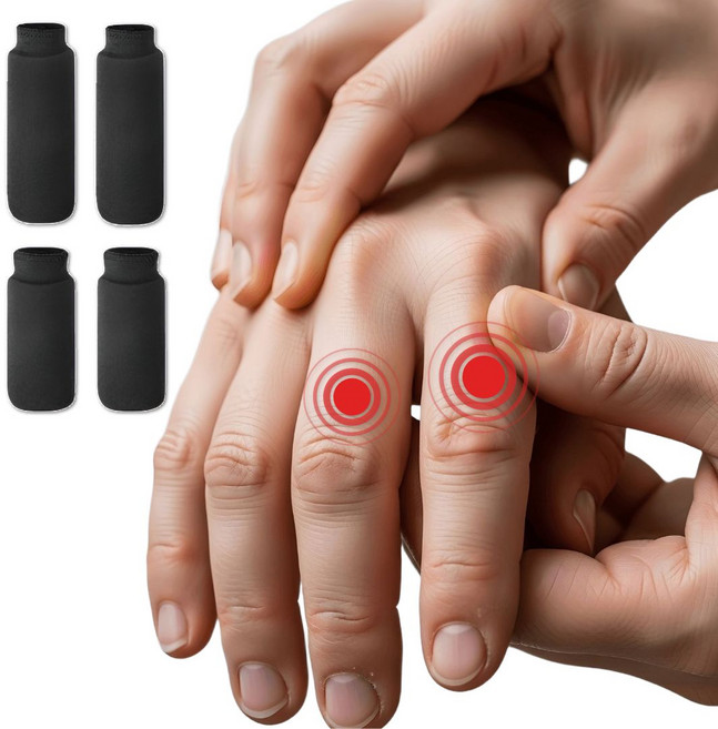 손가락 아이싱팩 아이스팩 냉찜질 온열찜질, 4개