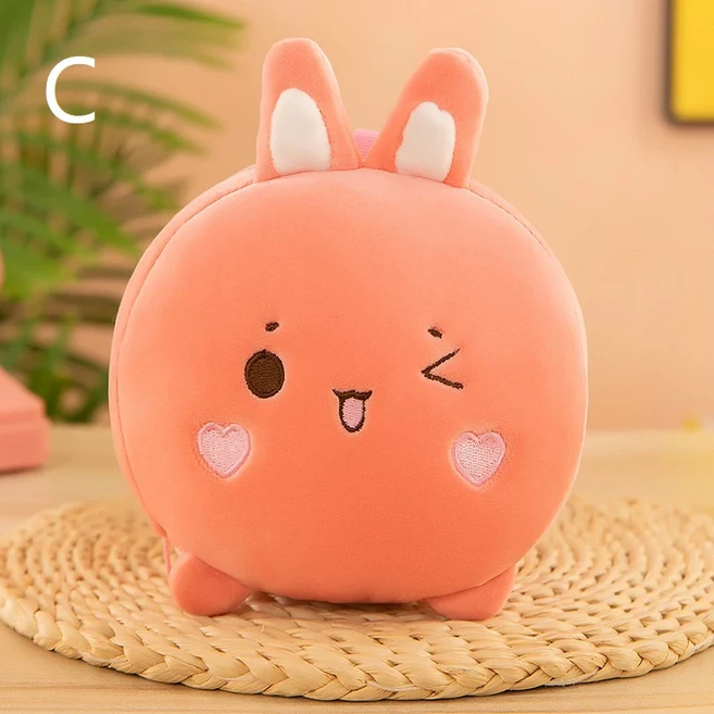 눈마스크가있는 만화 2-In-1 목 베개 귀여운 봉제 인형 여행 휴대용 사무실 책상 생일 선물, 06 S