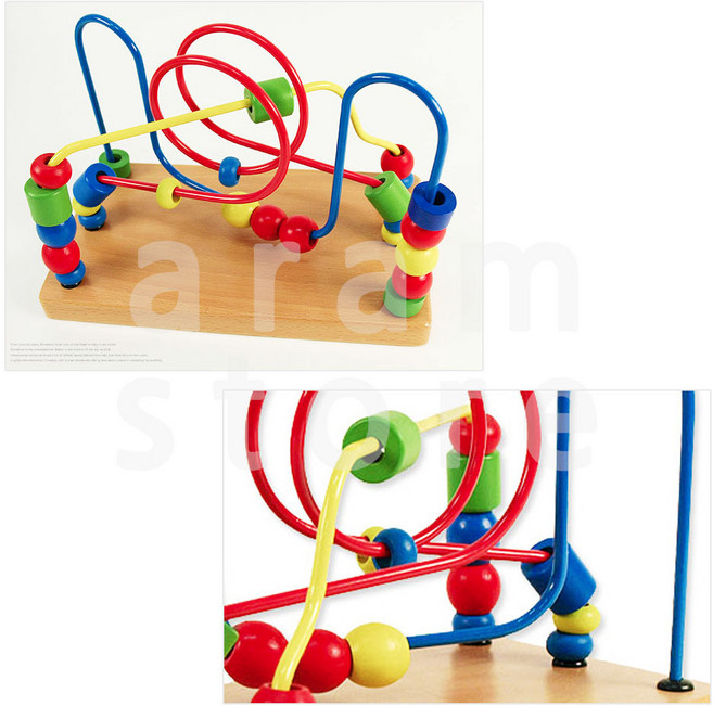 스토아소이 아기롤러코스터장난감 소근육장난감 20개월장난감 소근육발달장난감, 1개