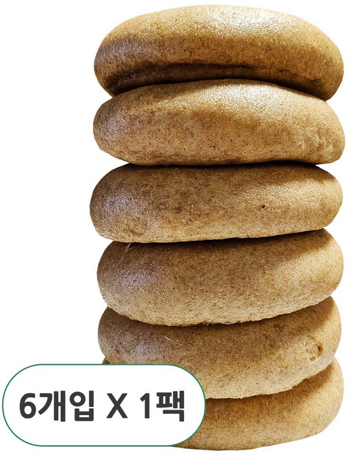 달다 무설탕 통밀 100% 플레인 베이글 당일생산 수제베이글, 6개