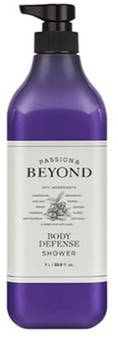 비욘드 바디 디펜스 샤워, 1L, 1개