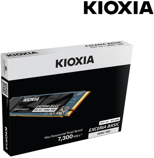 키오시아 Exceria Basic 2TB M.2 NVMe SSD Gen4 QLC AS 5년, _BAISC