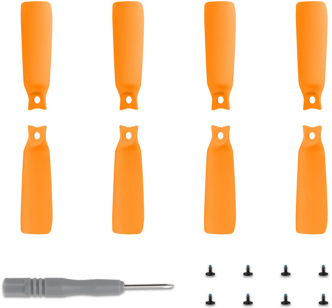 써니라이프 DJI 플립 FLIP 경량 컬러 프로펠러 2Pair (1대분), 4개, 오렌지