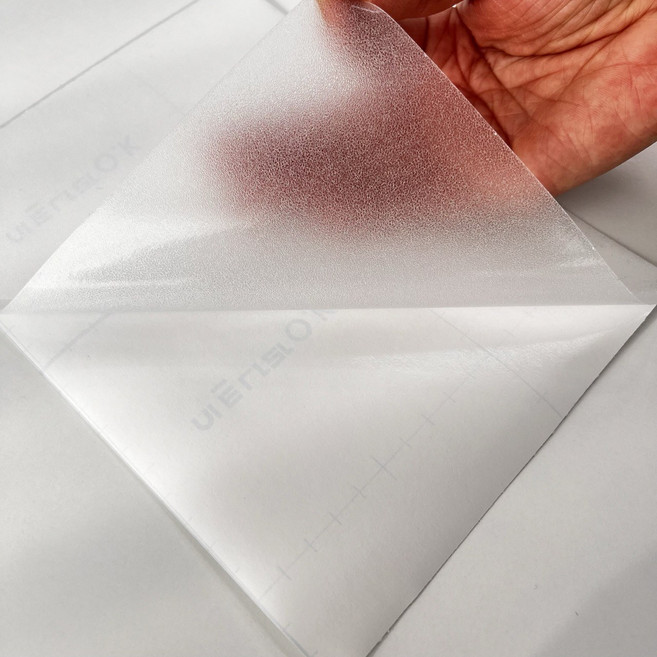 오케이시트 점착 창문용 엠보시트 길이2.5m 폭50 60 70 80 100cm 안개무늬