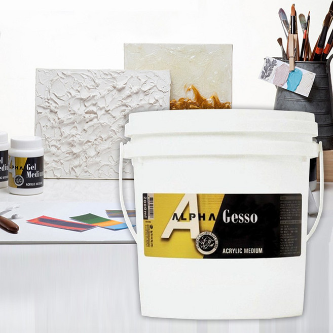 잿소 젯소 캔버스 프라이머 2L