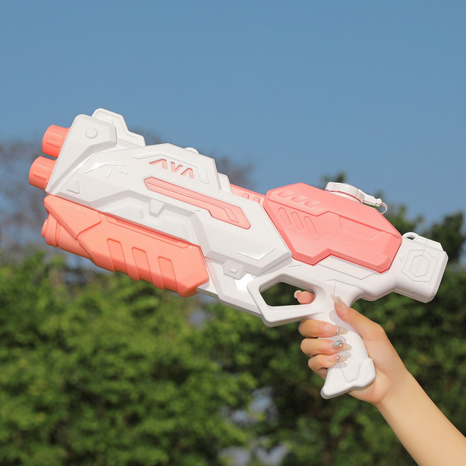 TAOMI 워터밤 페스티벌 워터건 물총 T999, 핑크 화이트, 1개