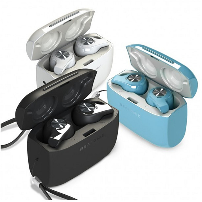 ABKO 앱코 BEATONIC E08 무선 블루투스 이어폰, 화이트