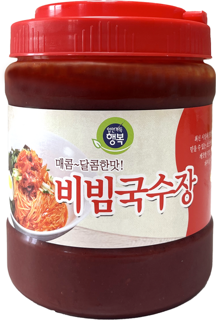 시원밥상 다용도 면 비빔장 1.9kg 소스 비빔국수, 1개