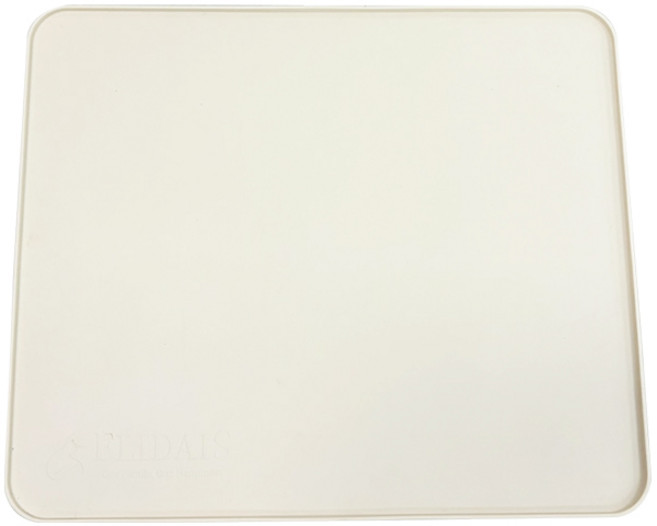 [플리다스] 착붙 실리콘 배변매트 논슬립 강아지 배변판 베이지 표준형, 1개