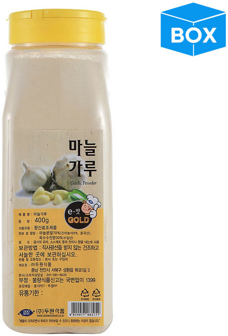 마늘가루 두원, 400g, 1개