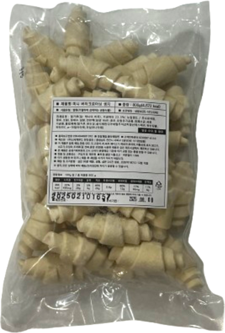 신세계 미니크로아상 냉동생지 800g 1팩, 1개