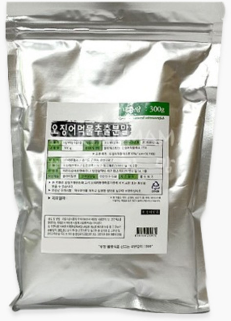 오징어먹물 추출분말가루, 300g, 1개