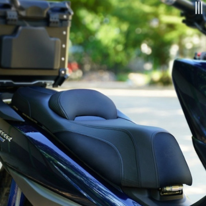 호환 UHR125 150 다운 시트 오토바이 쿠션 등받이 안장 낮은, 3) 23-24형 UHR (기본 높이)