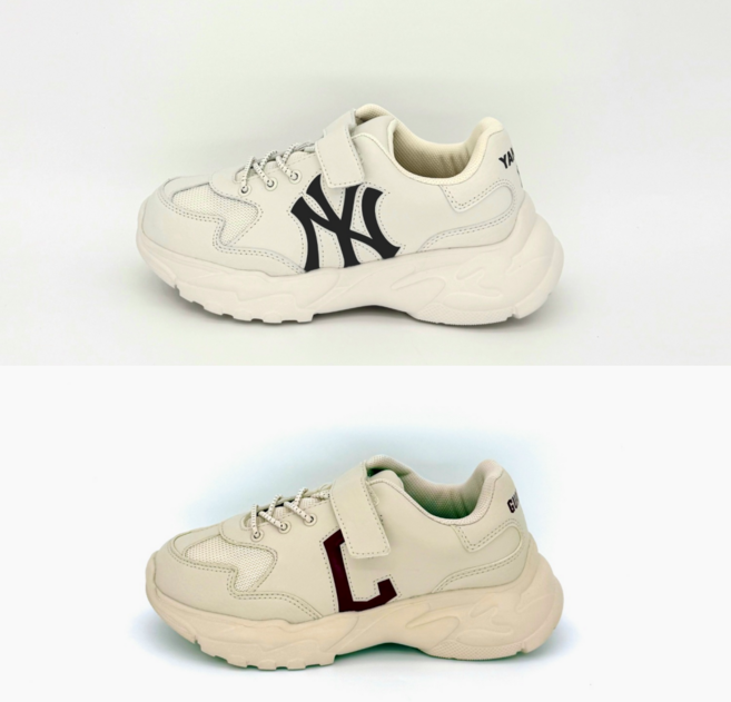 [백화점매장판]MLB 키즈 운동화 어린이 아동 초등학생 신발 BIGC 빅볼청키